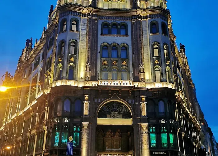 Cheerful Downtown Budapest